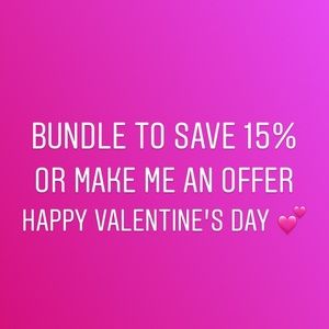 BUNDLE OR MAKE AN OFFER 💗